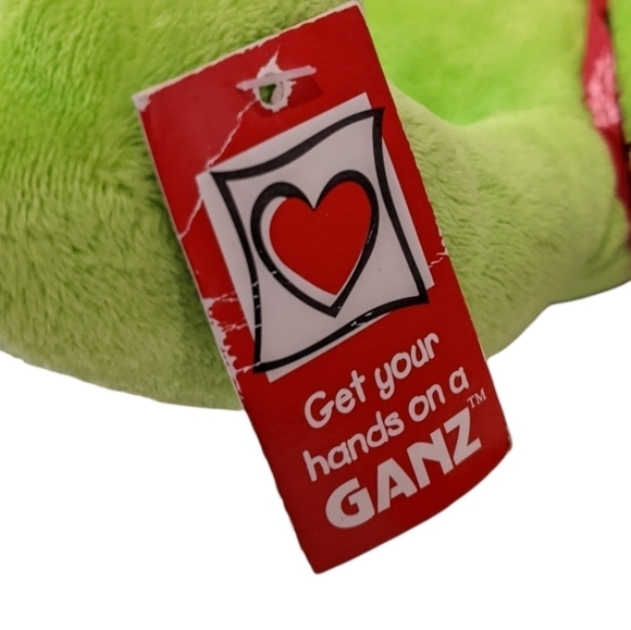 GANZ Prince Froggy bear plush HV9121 frog Kiss Me 13” - Picture 6 of 8